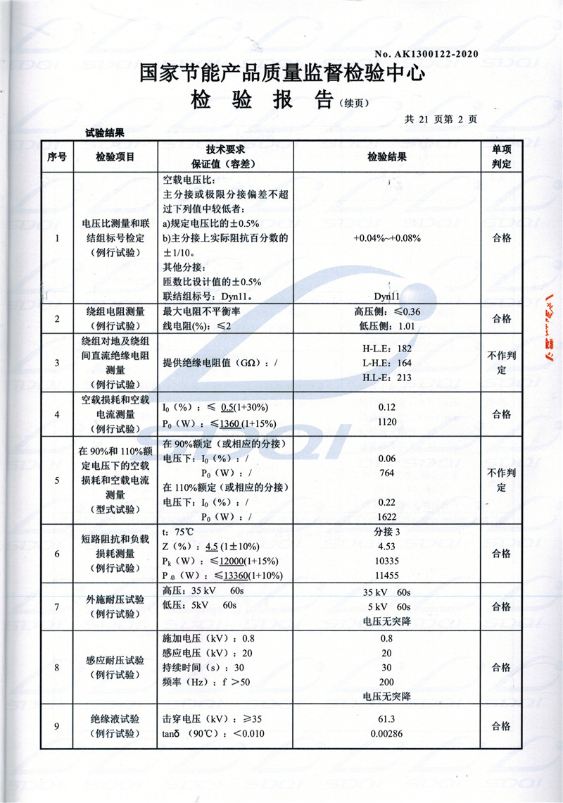 高低压试验报告-S11-1250双河双河双河油浸式变压器-2.jpg
